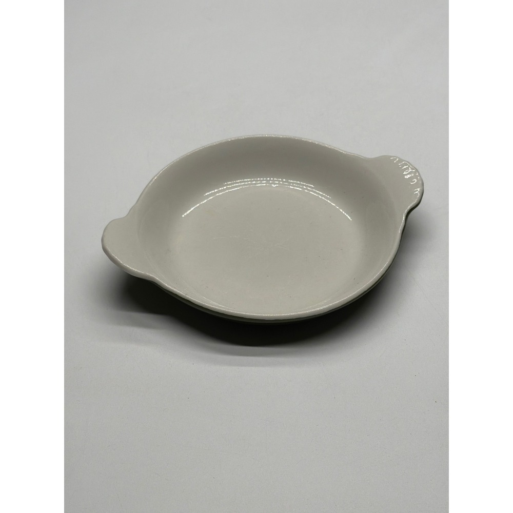 Hall China USA 433 Olive Green Oval Baking‎ Dish Casserole Dish